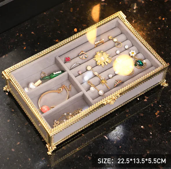 Clear Gem Jewelry Box
