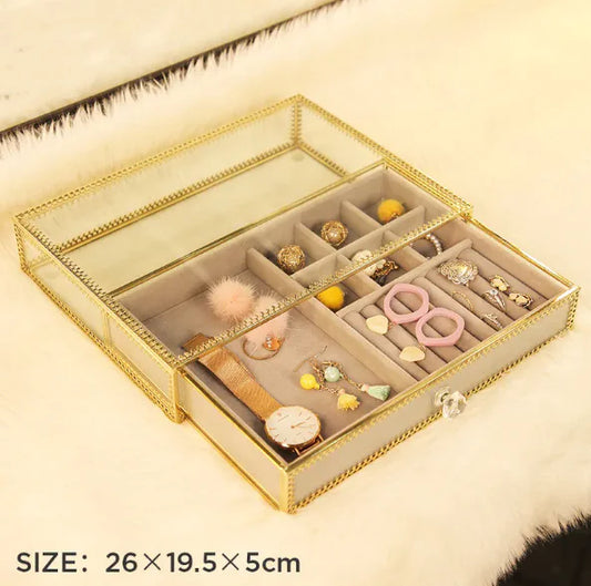 Clear Gem Jewelry Box